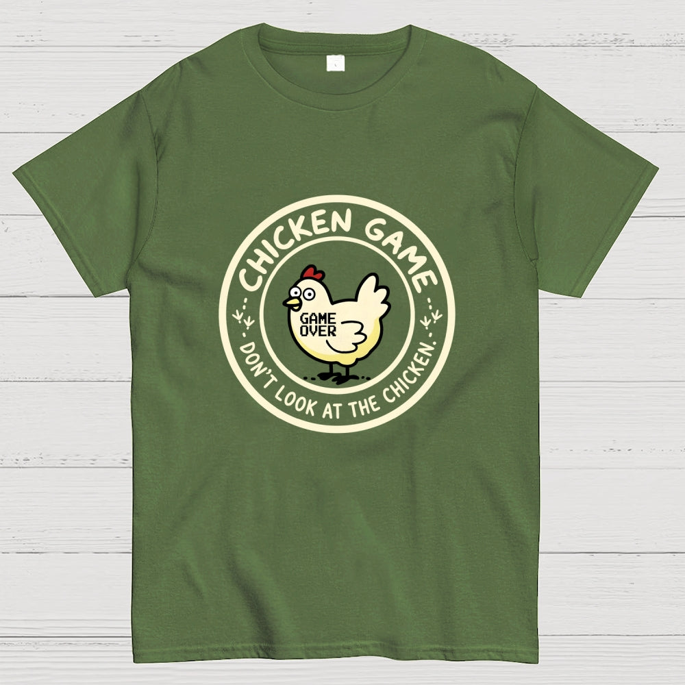 Chicken Game Art Print  T-Shirt
