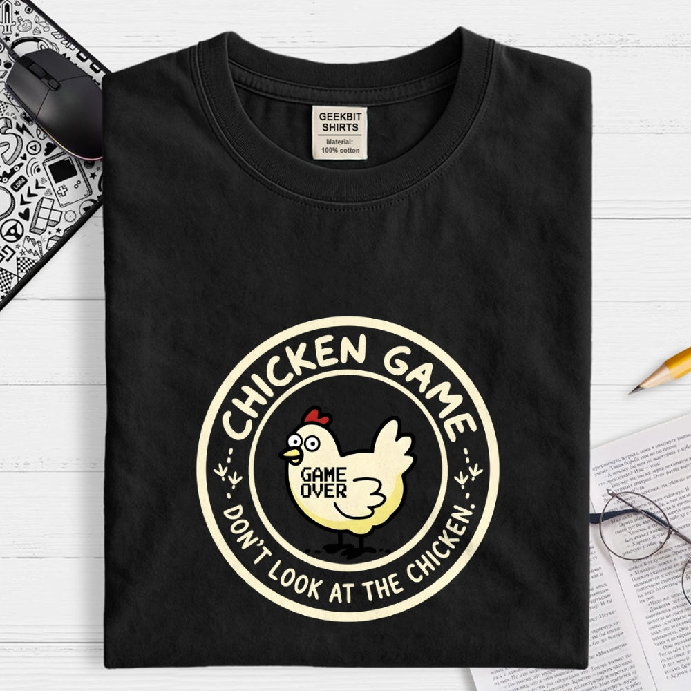 Chicken Game Art Print  T-Shirt