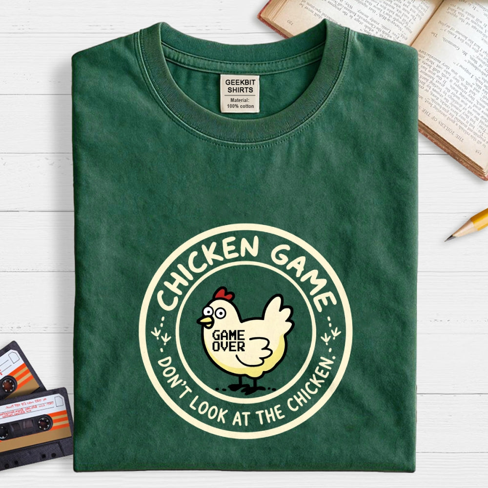 Chicken Game Art Print  T-Shirt