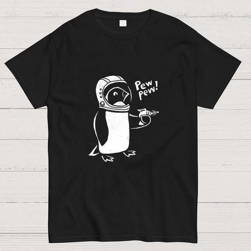 Pew Pew Penguin  T-Shirt