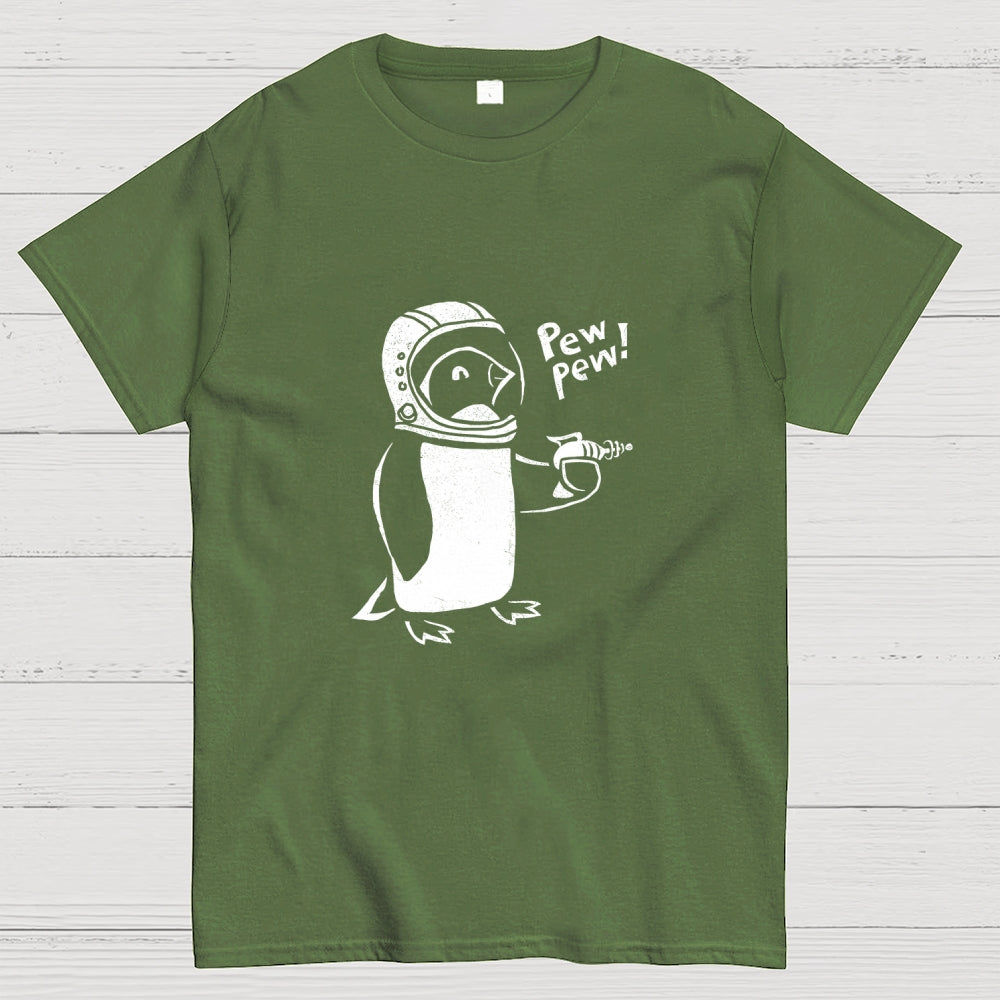 Pew Pew Penguin  T-Shirt