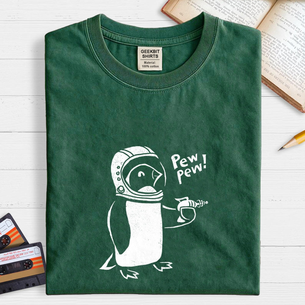 Pew Pew Penguin  T-Shirt