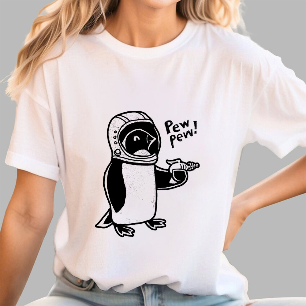Pew Pew Penguin  T-Shirt