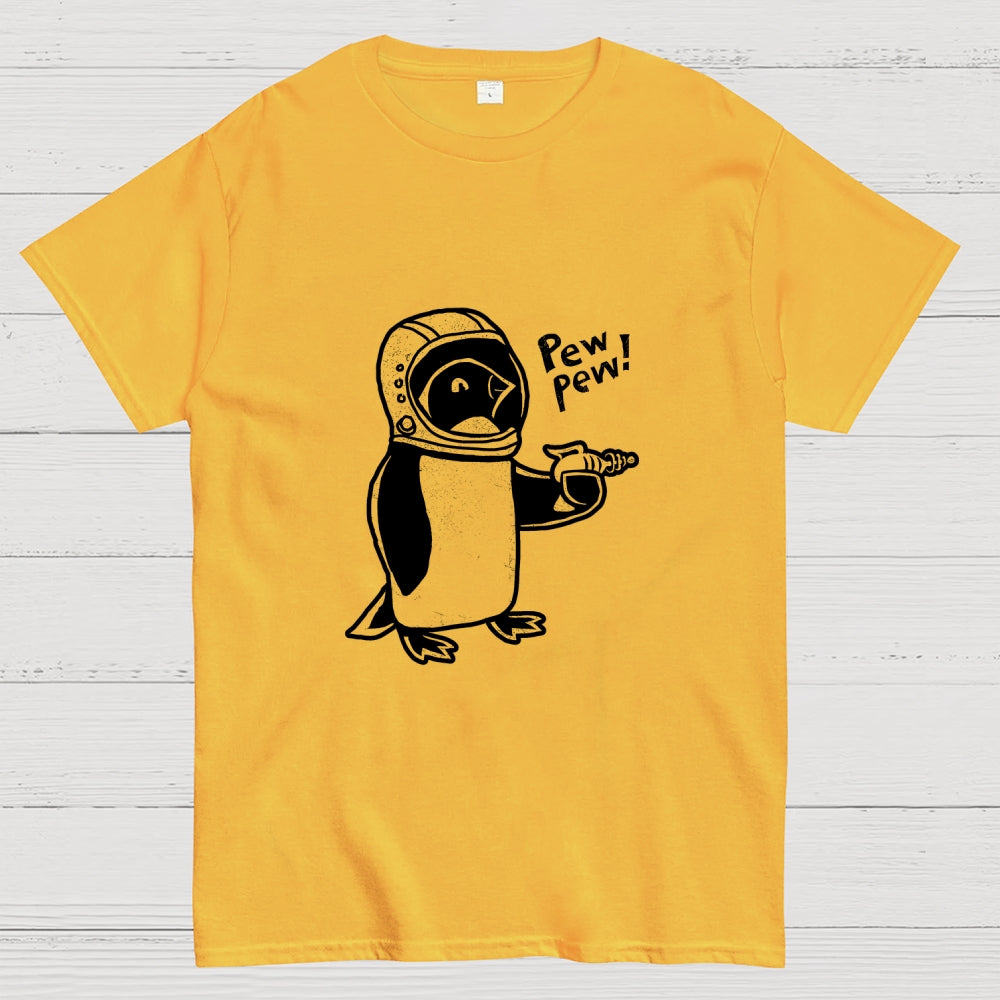 Pew Pew Penguin  T-Shirt