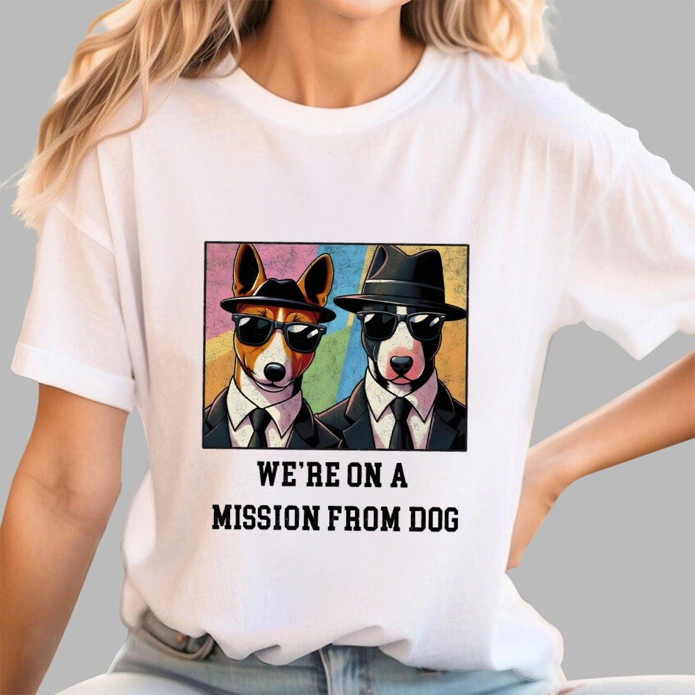 We're On A Mission From Dog Lovers  T-Shirt