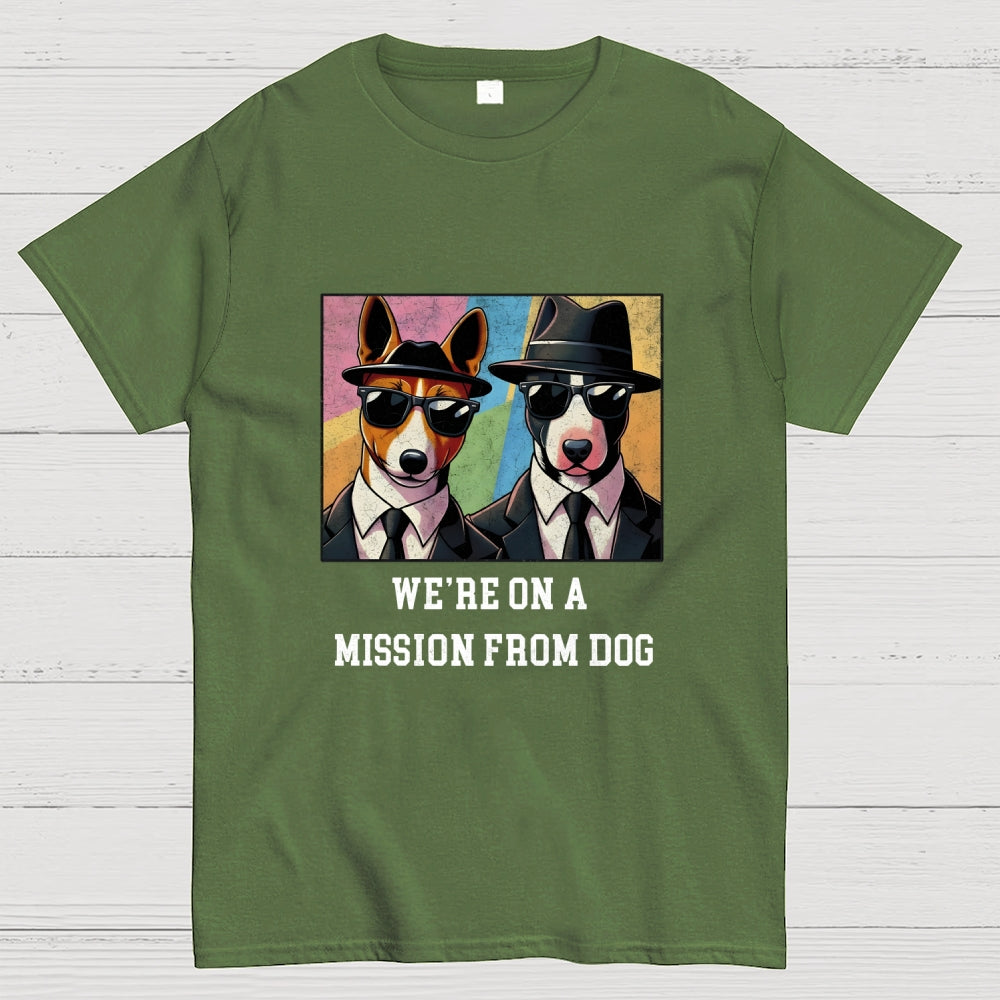 We're On A Mission From Dog Lovers  T-Shirt