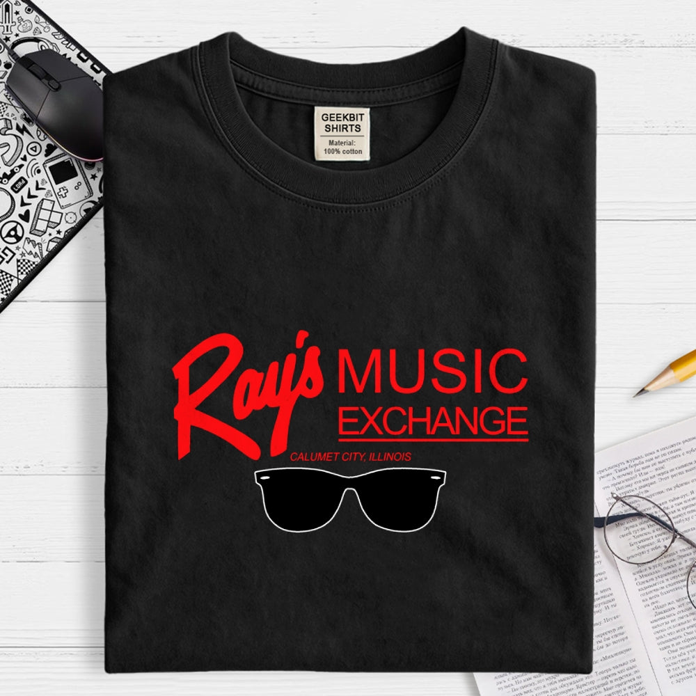 Ray's Music Exchange Art Print  T-Shirt