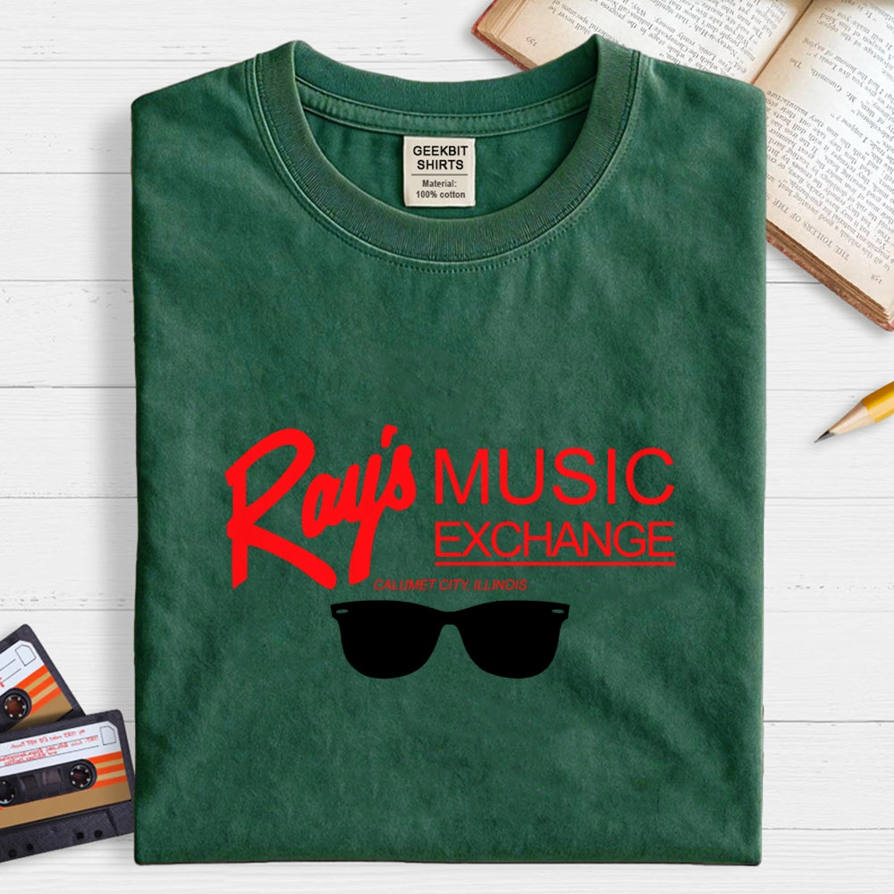 Ray's Music Exchange Art Print  T-Shirt