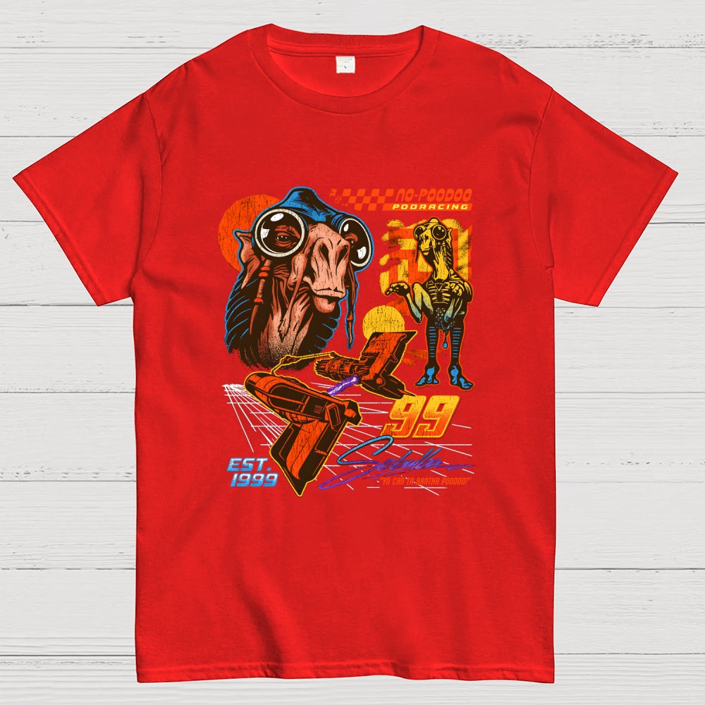 No-Poodoo Podracing  T-Shirt