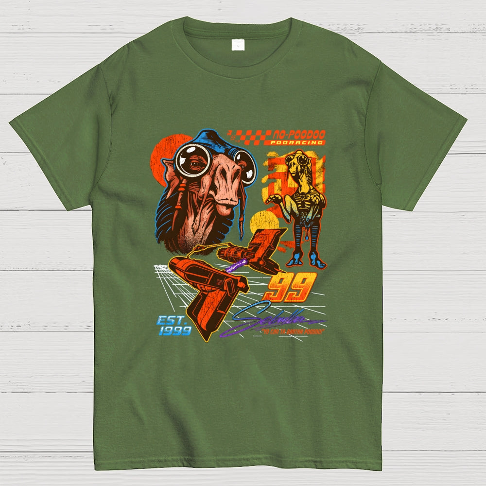 No-Poodoo Podracing  T-Shirt