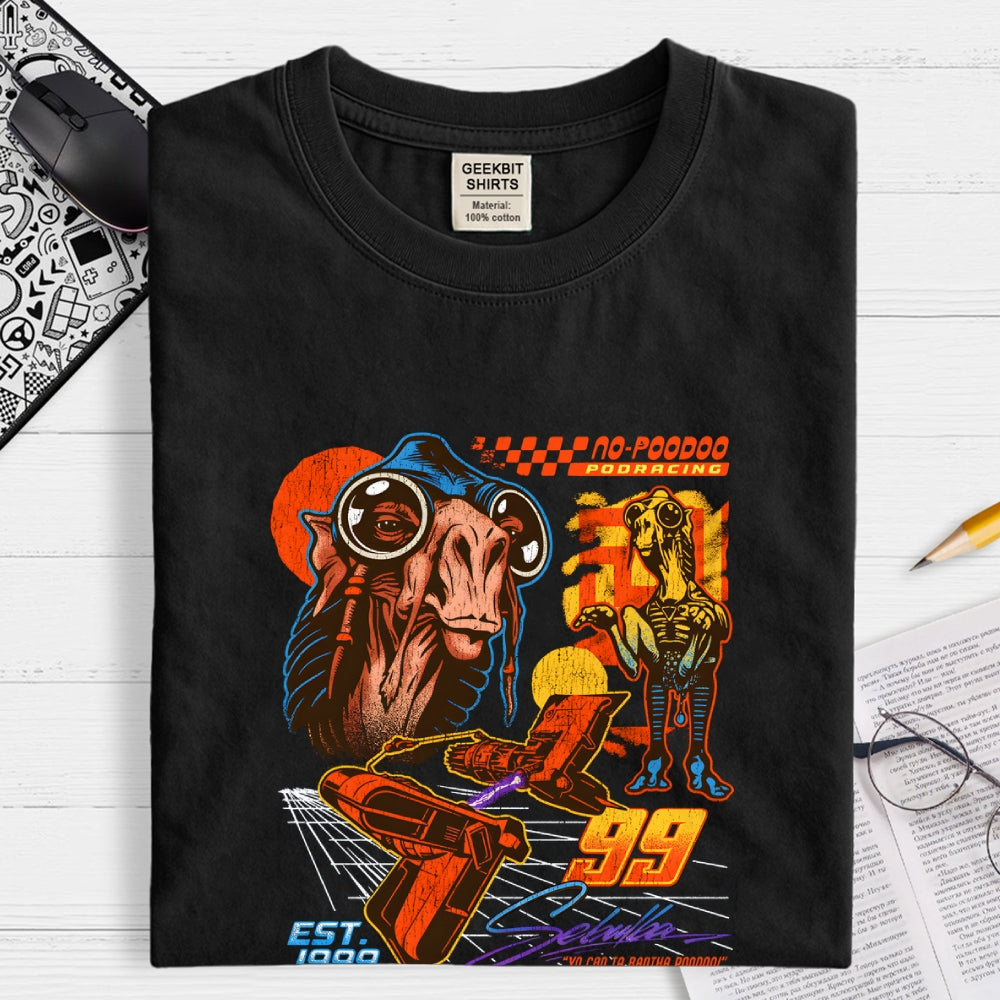 No-Poodoo Podracing  T-Shirt