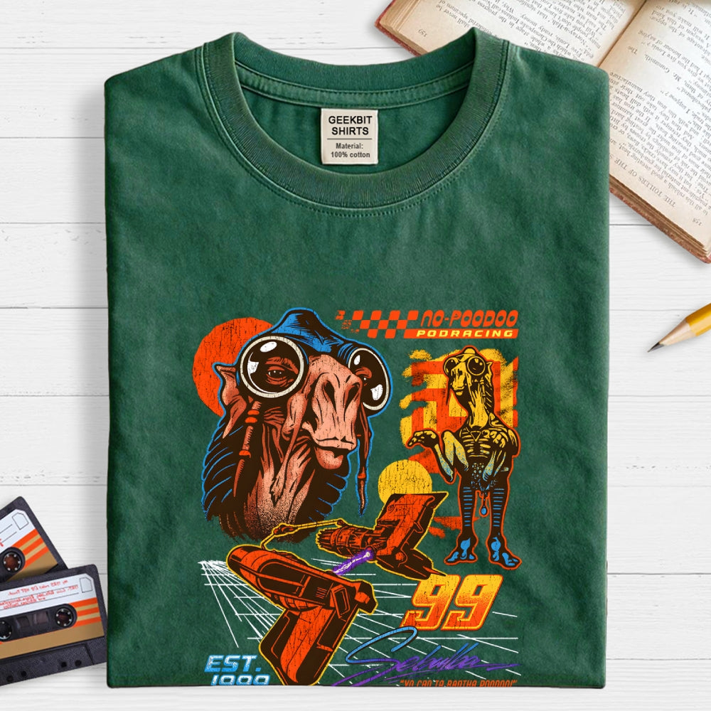 No-Poodoo Podracing  T-Shirt
