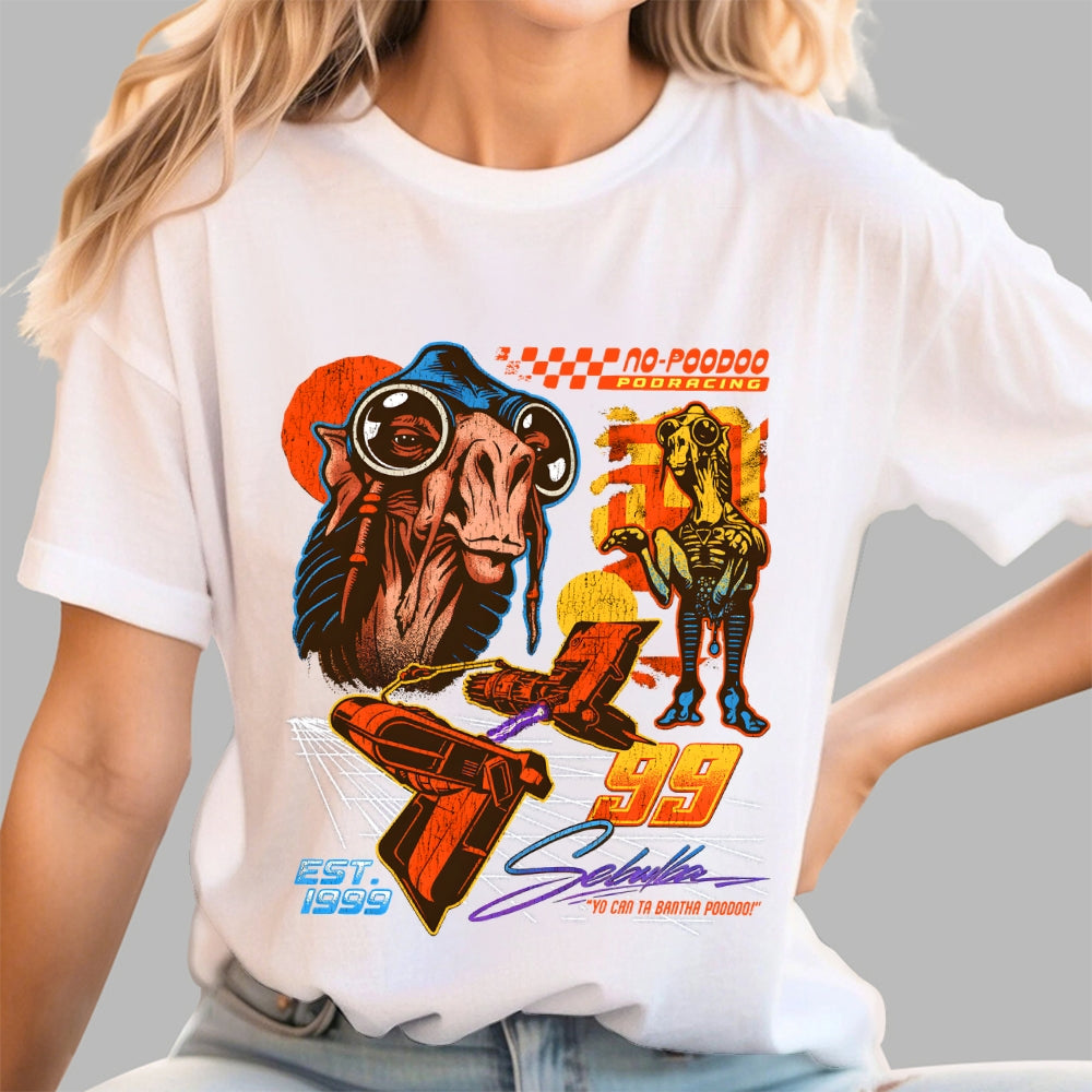 No-Poodoo Podracing  T-Shirt
