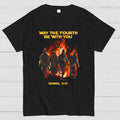 May The Fourth Be With You Christian Art Print  T-Shirt