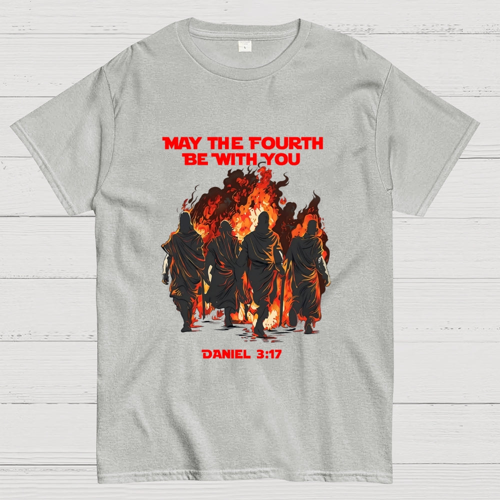 May The Fourth Be With You Christian Art Print  T-Shirt