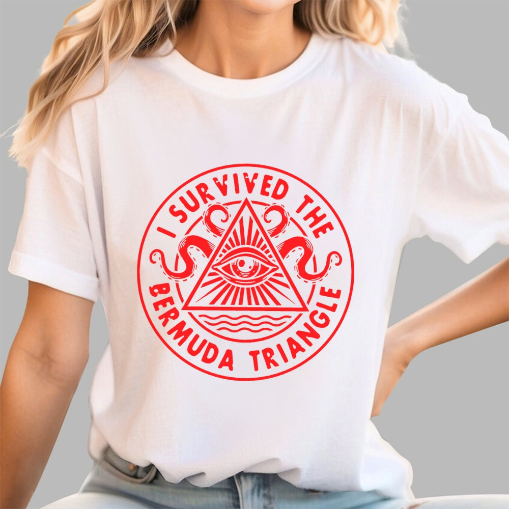 I Survived The Bermuda Triangle  T-Shirt