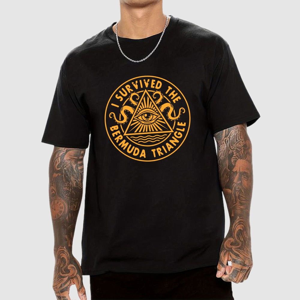 I Survived The Bermuda Triangle  T-Shirt