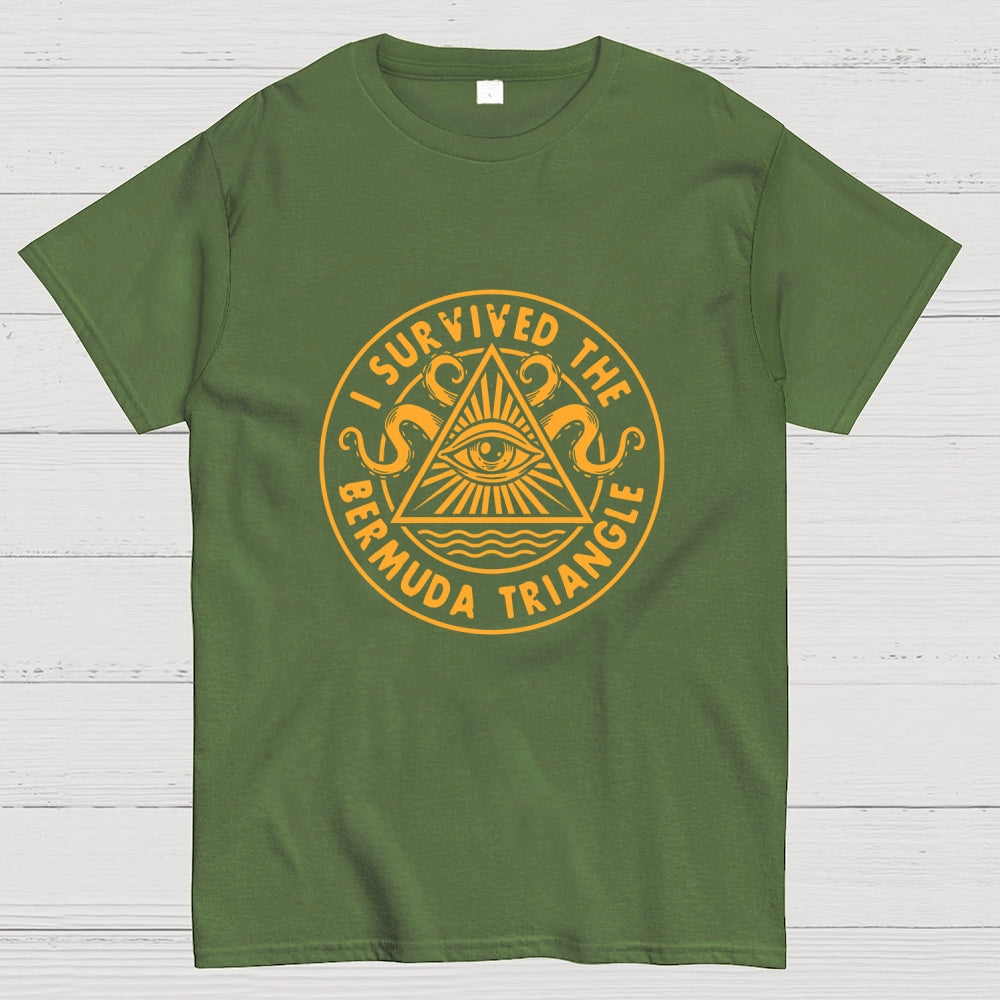 I Survived The Bermuda Triangle  T-Shirt