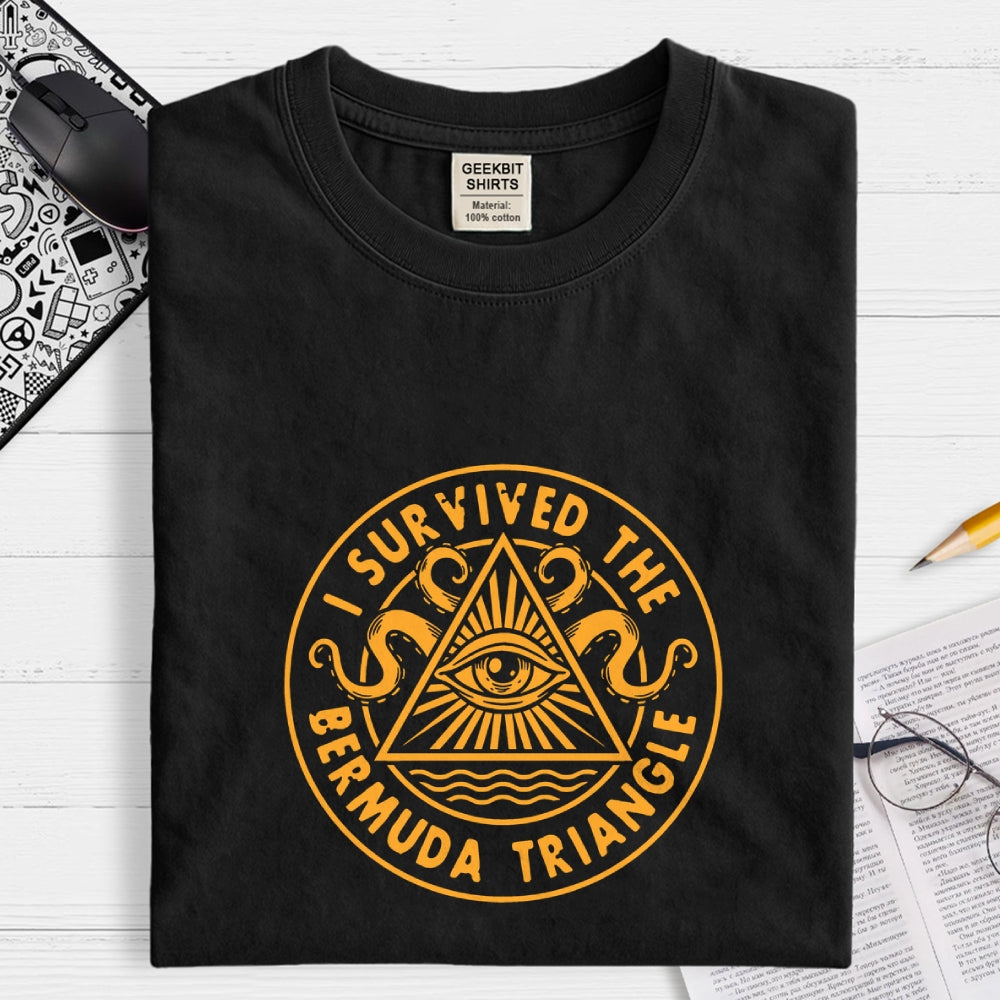 I Survived The Bermuda Triangle  T-Shirt