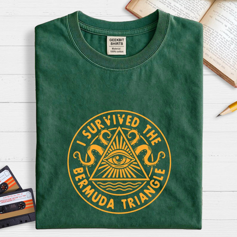 I Survived The Bermuda Triangle  T-Shirt