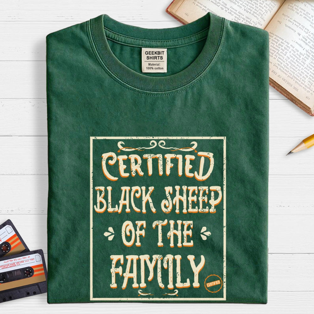 Certified Black Sheep  T-Shirt
