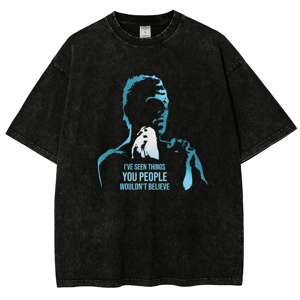 Tears in the Rain Vintage Distressed T-shirt