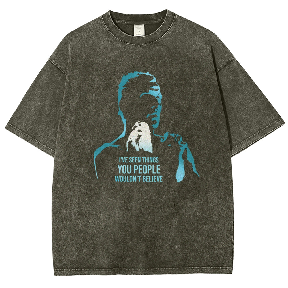 Tears in the Rain Vintage Distressed T-shirt