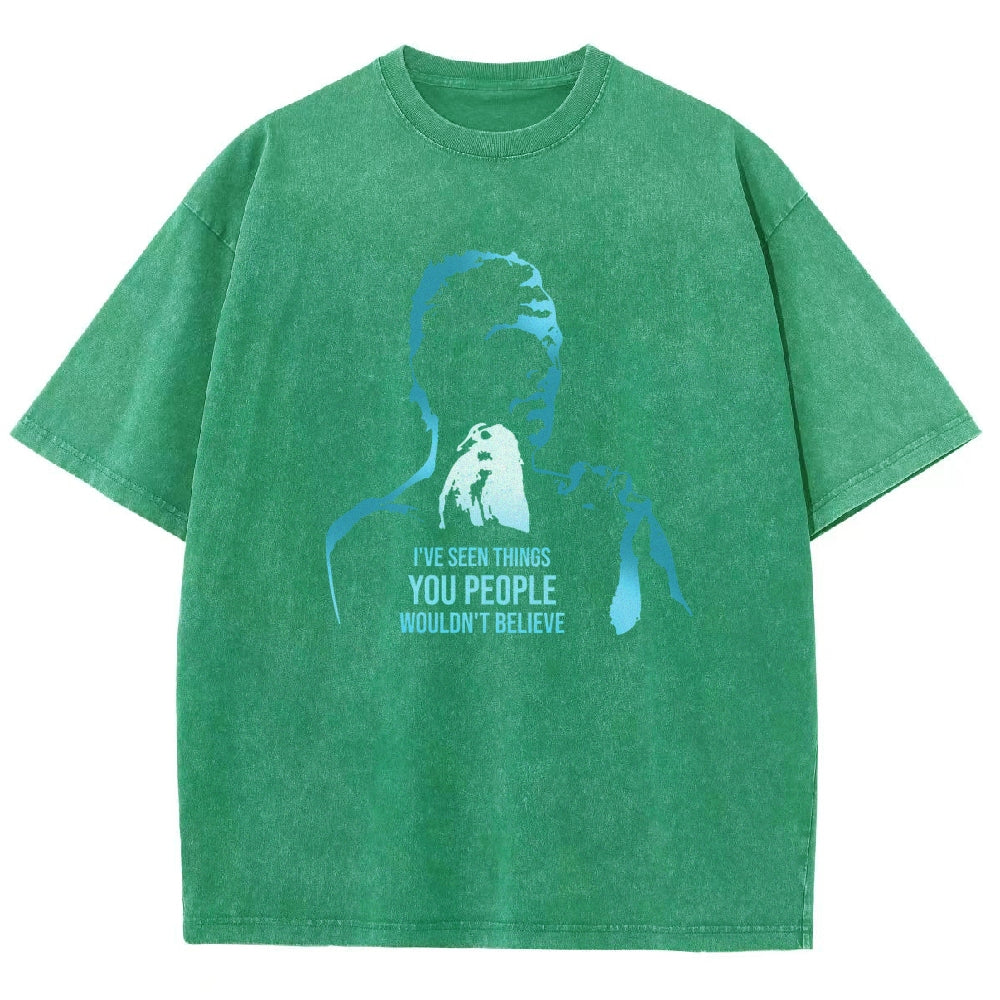 Tears in the Rain Vintage Distressed T-shirt