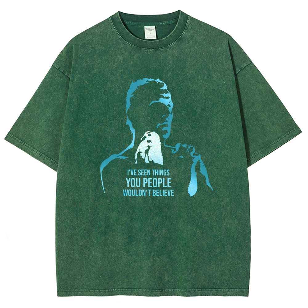 Tears in the Rain Vintage Distressed T-shirt