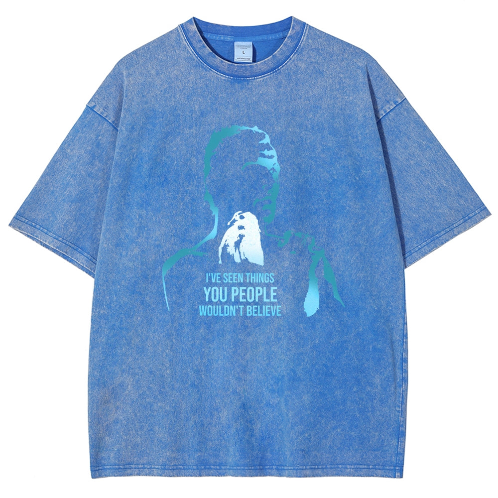 Tears in the Rain Vintage Distressed T-shirt