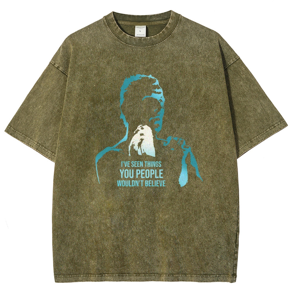 Tears in the Rain Vintage Distressed T-shirt