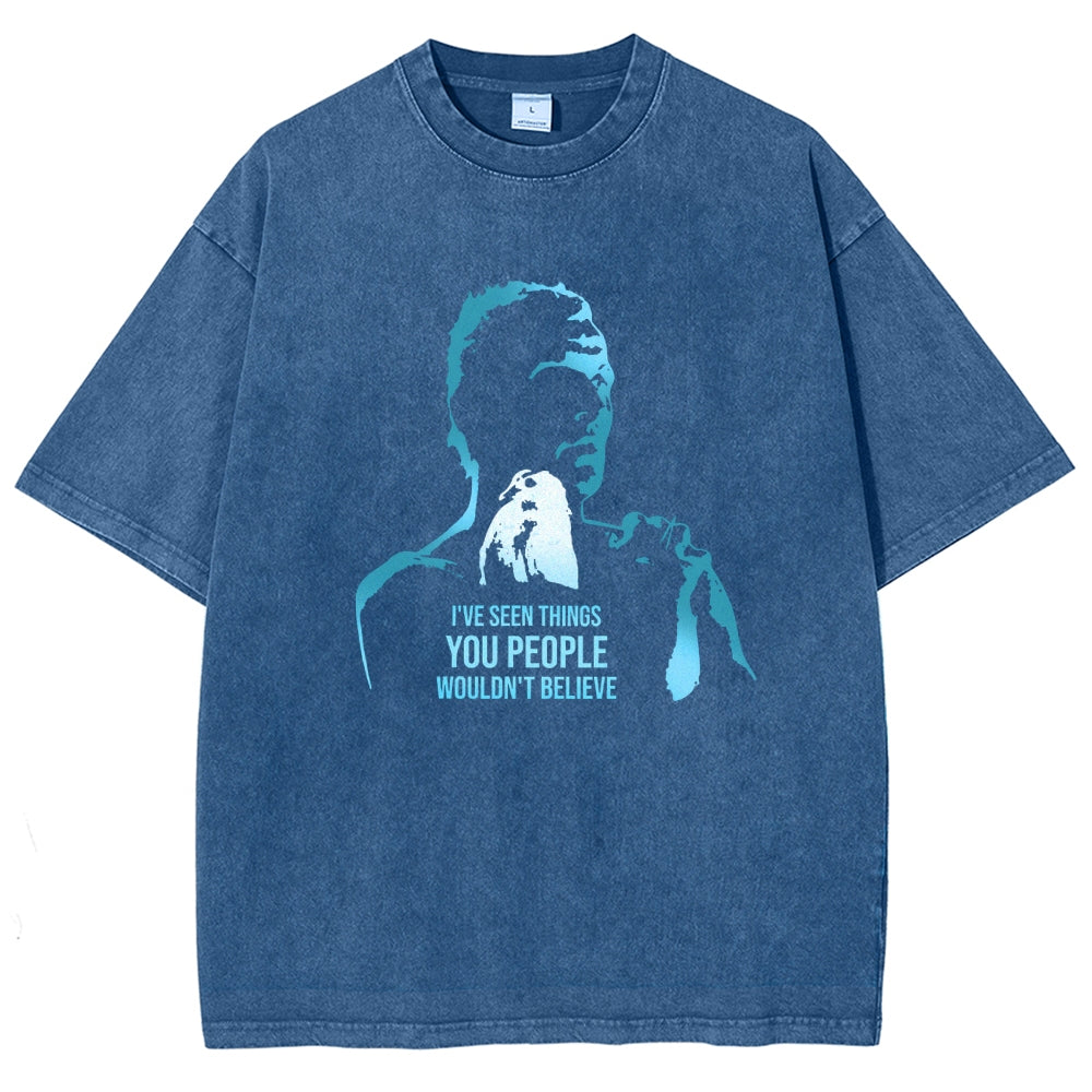 Tears in the Rain Vintage Distressed T-shirt
