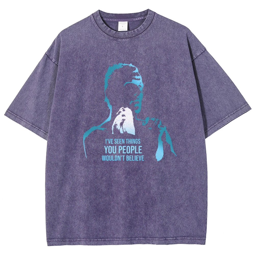 Tears in the Rain Vintage Distressed T-shirt