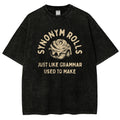 Funny Sayings Sarcastic Graphic Vintage Distressed T-shirt