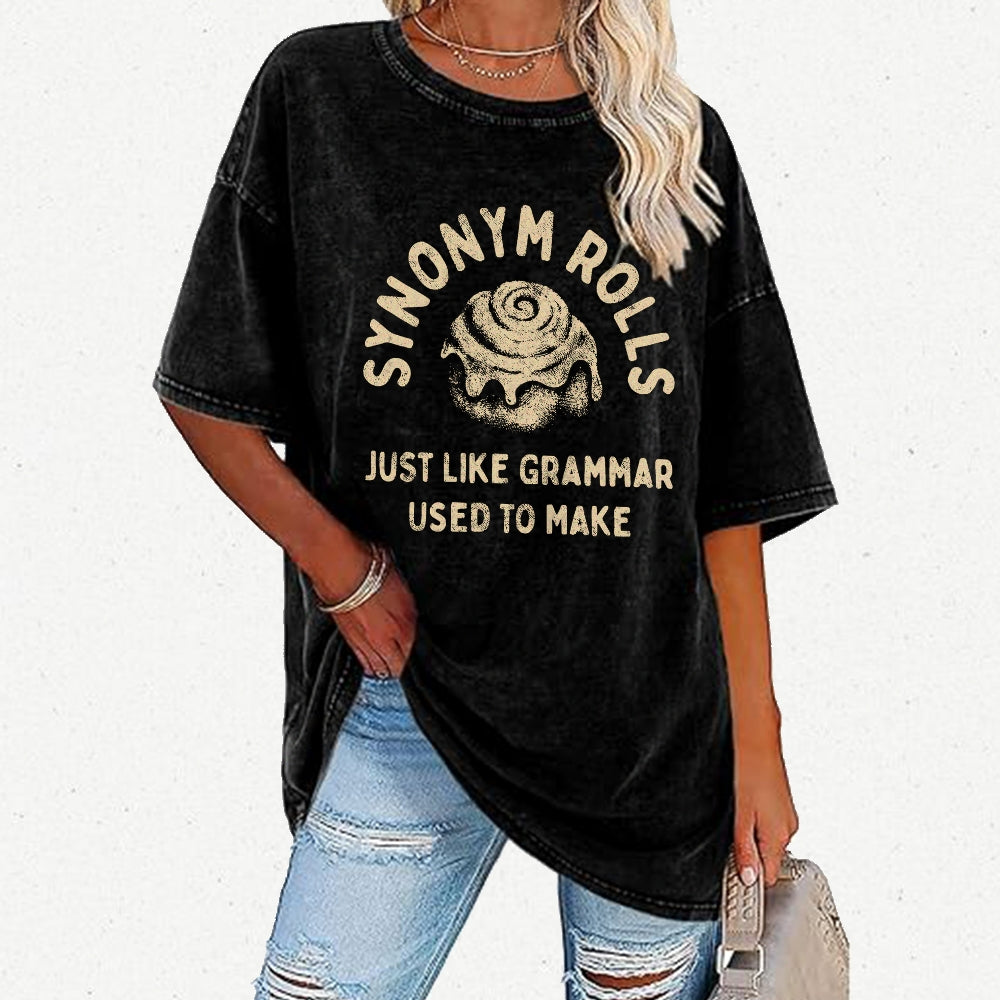 Funny Sayings Sarcastic Graphic Vintage Distressed T-shirt