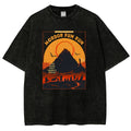 Middleearth's Annual Mordor Fun Run Sarcasm Vintage Distressed T-shirt