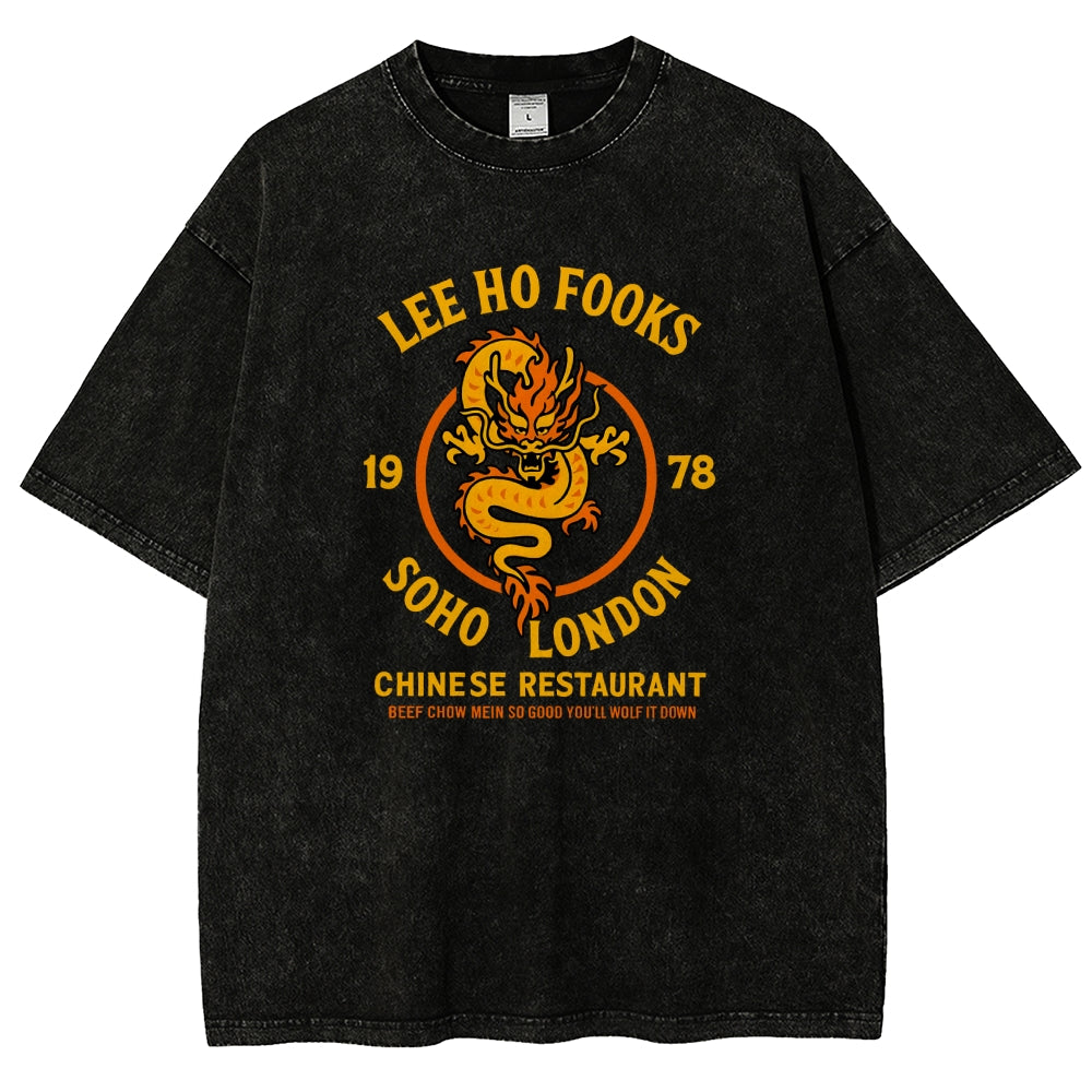 Lee Ho Fooks  Vintage Distressed T-shirt