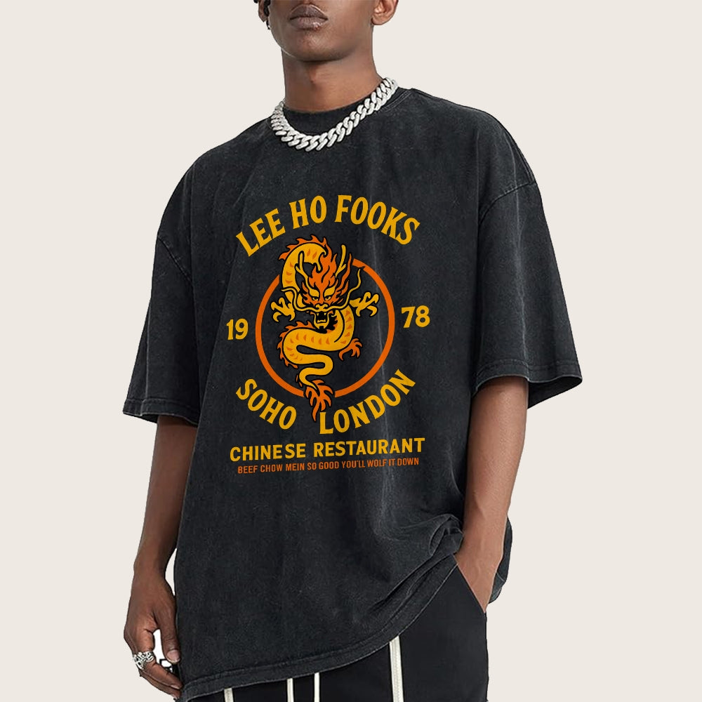 Lee Ho Fooks  Vintage Distressed T-shirt