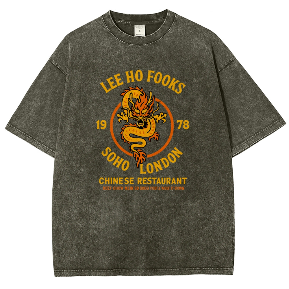 Lee Ho Fooks  Vintage Distressed T-shirt