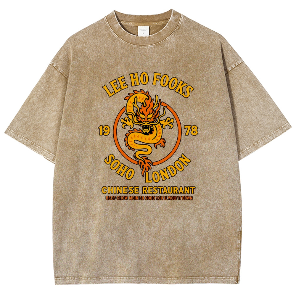 Lee Ho Fooks  Vintage Distressed T-shirt