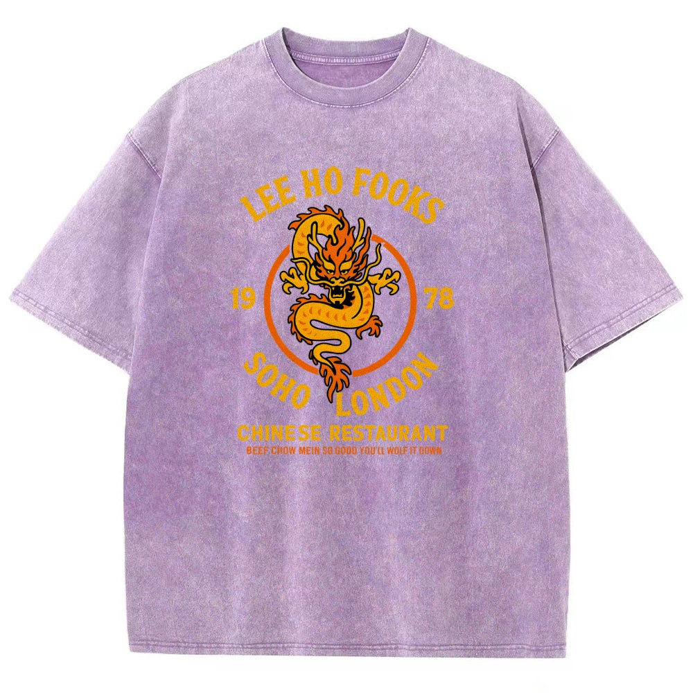 Lee Ho Fooks  Vintage Distressed T-shirt