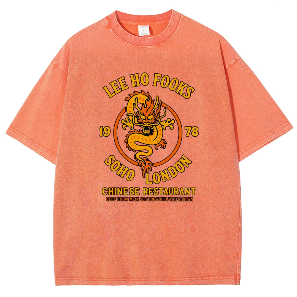 Lee Ho Fooks  Vintage Distressed T-shirt