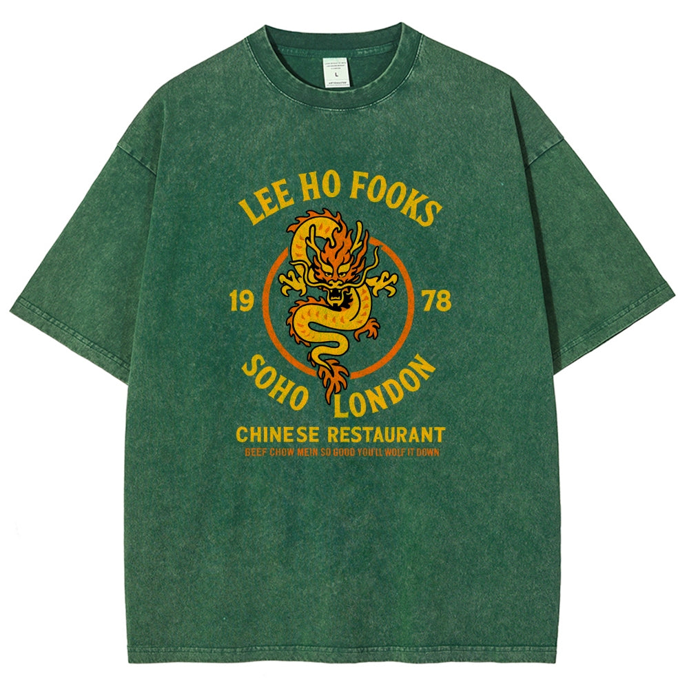Lee Ho Fooks  Vintage Distressed T-shirt