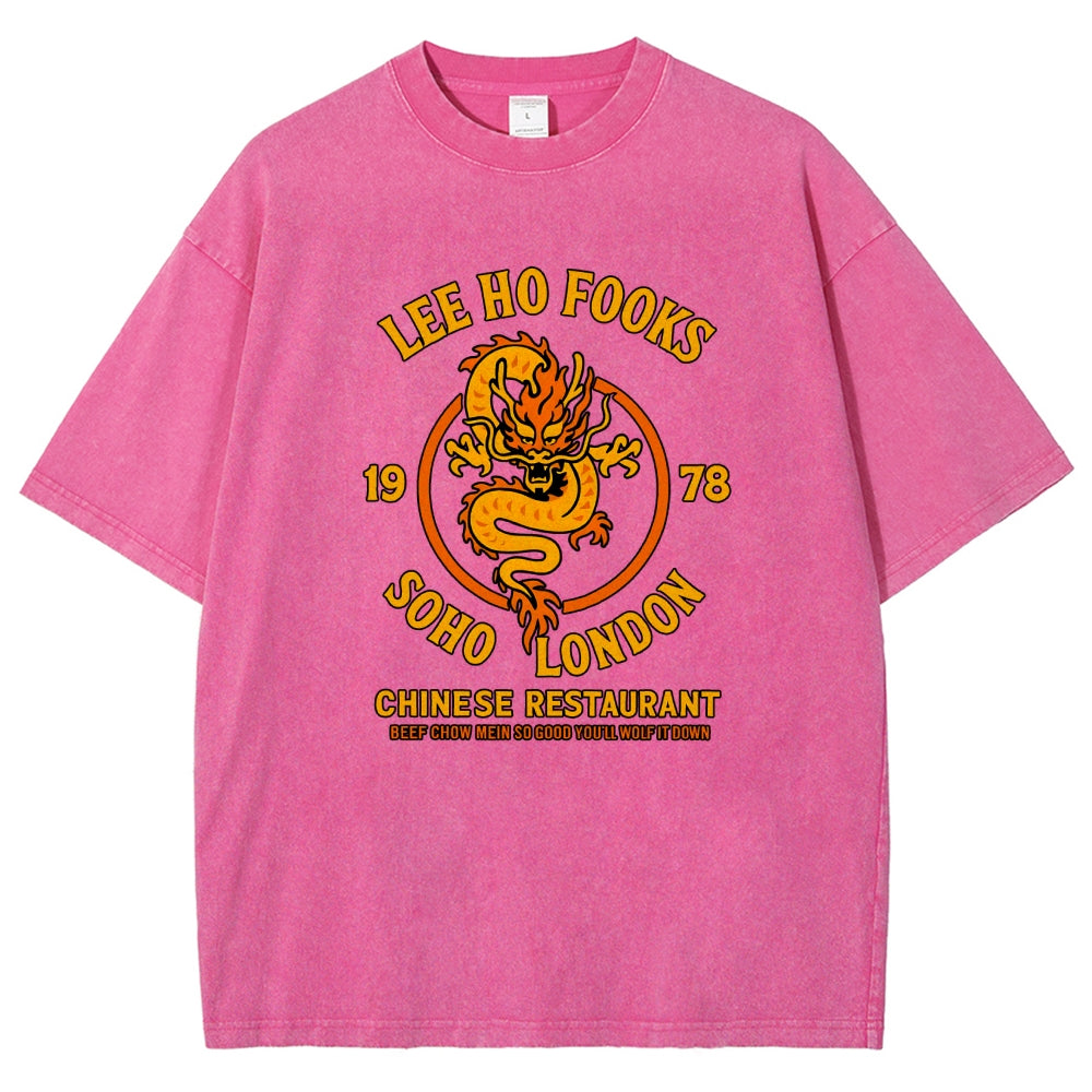 Lee Ho Fooks  Vintage Distressed T-shirt