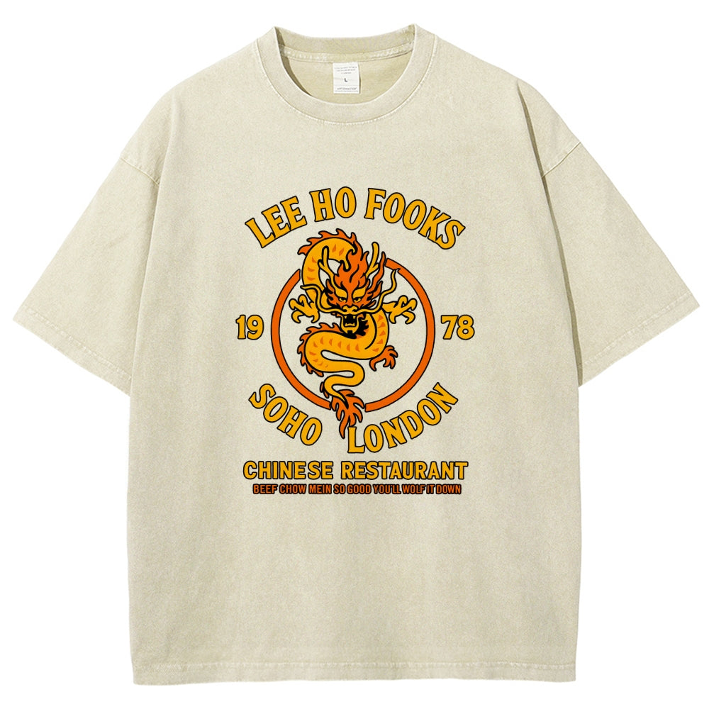 Lee Ho Fooks  Vintage Distressed T-shirt