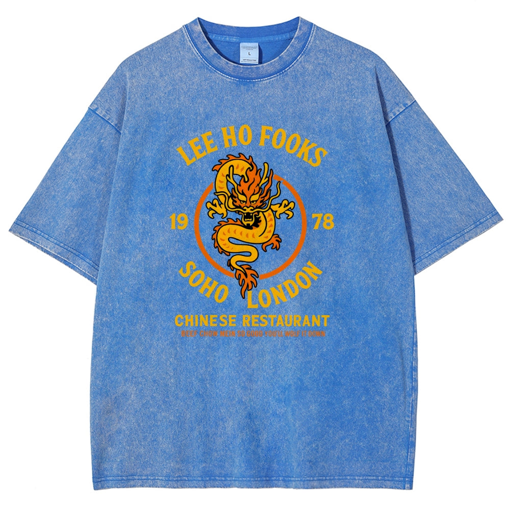 Lee Ho Fooks  Vintage Distressed T-shirt