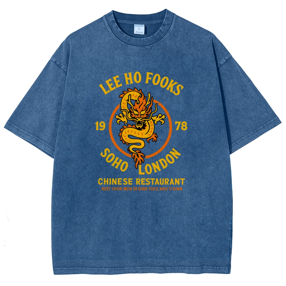 Lee Ho Fooks  Vintage Distressed T-shirt