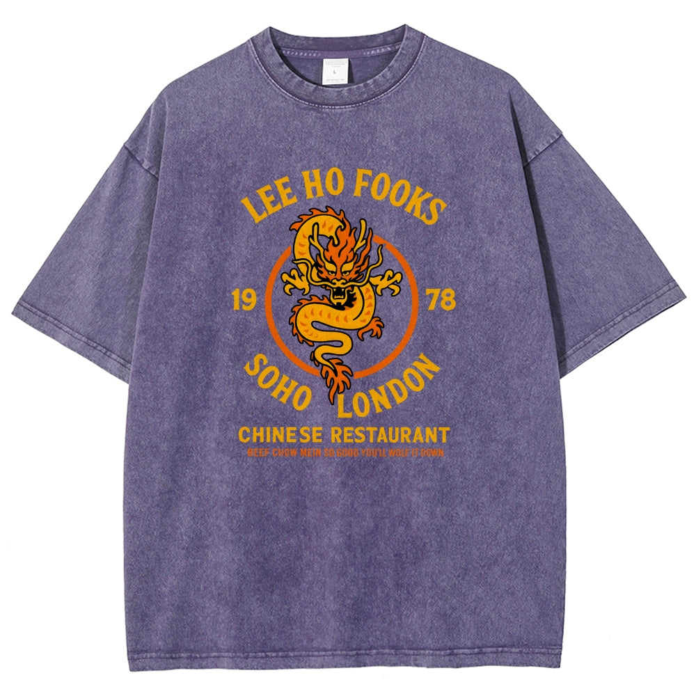 Lee Ho Fooks  Vintage Distressed T-shirt