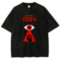 1984 Orwell  Vintage Distressed T-shirt