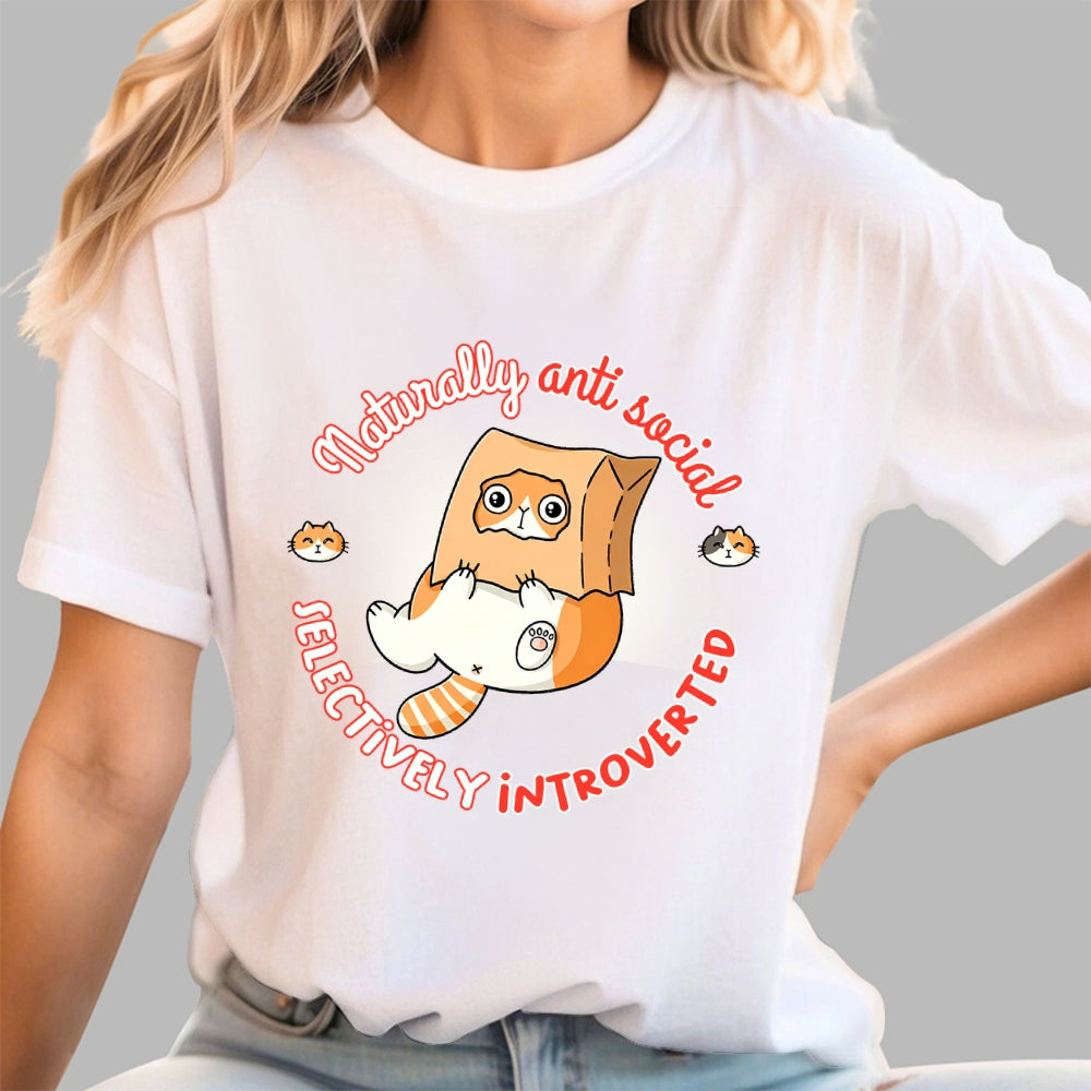 Anti Social & Introverted  T-Shirt